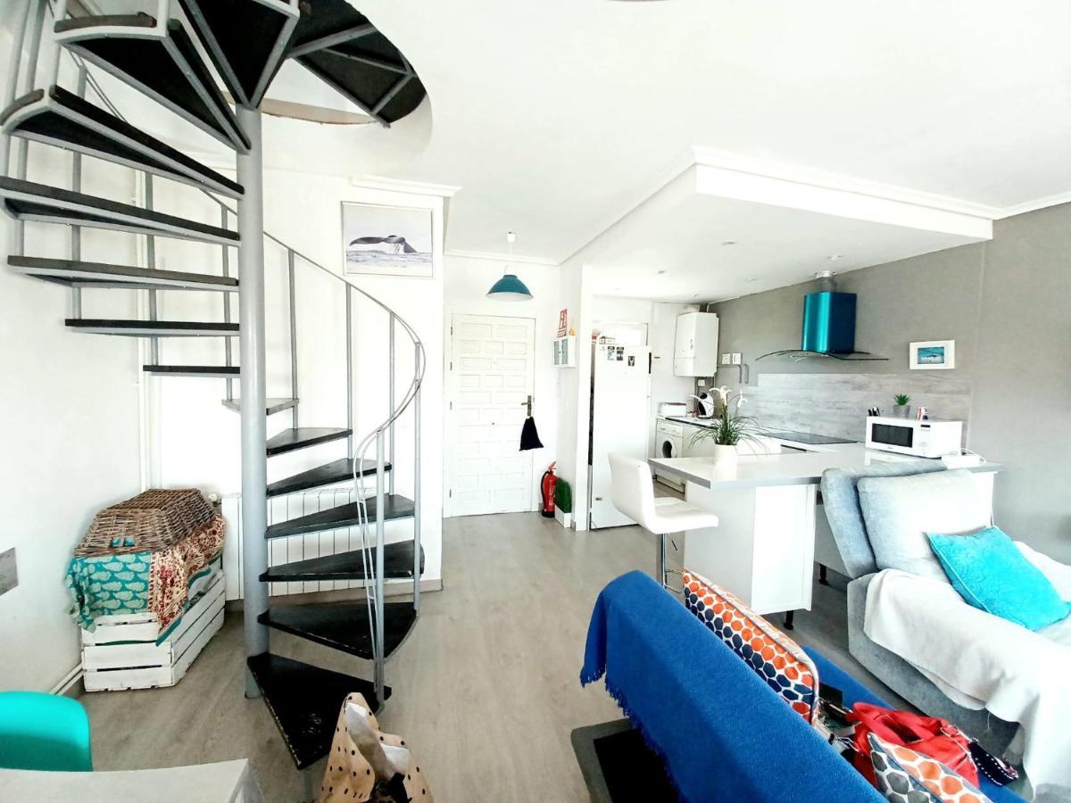 Santiuste Duplex Con Piscina Muy Cerca De La Playa 아파트 외부 사진