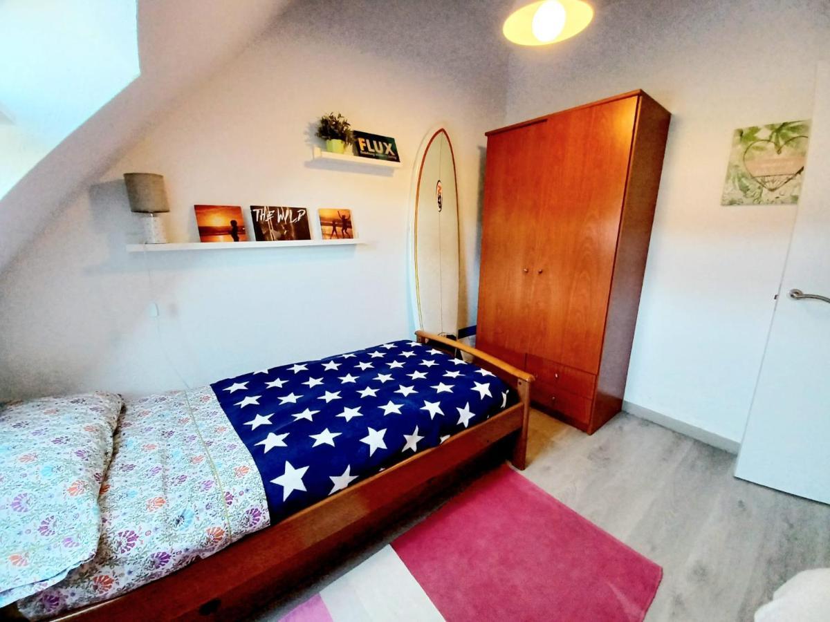 Santiuste Duplex Con Piscina Muy Cerca De La Playa 아파트 외부 사진